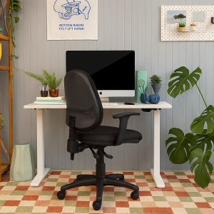 Mondo Lypta Desk and Mondo Java Chair Package